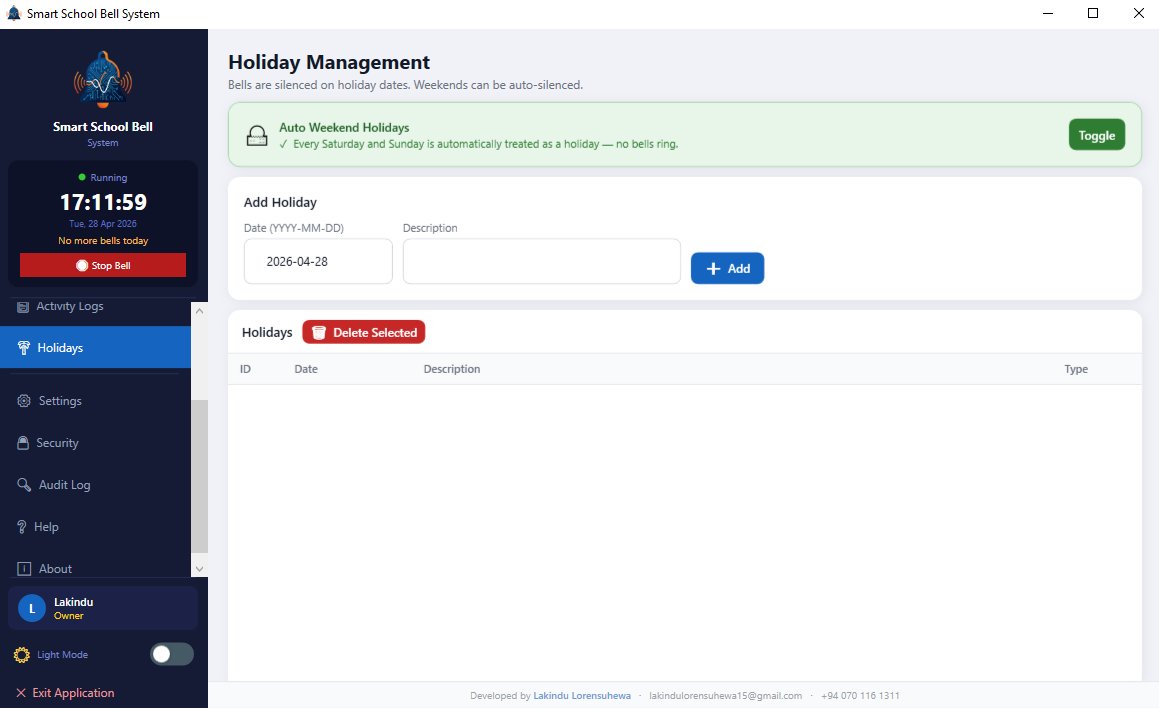 Smart School Bell System — Free Automated Bell Software for Schools